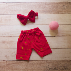 Vincha y calza corta BAMBI RED en internet