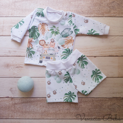 Conjunto UV Animalitos remera y short