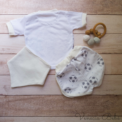 Conjunto Argentina de remera, short y bandana - Venecia Bebé