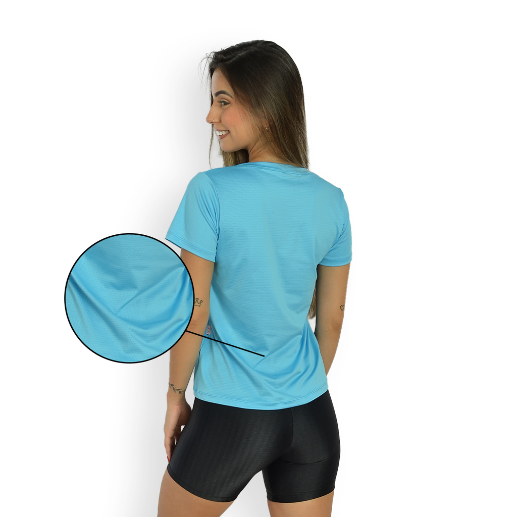 camiseta dry fit gola v