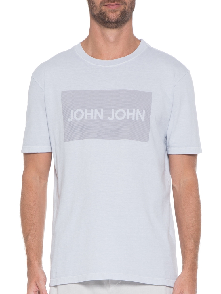 Camiseta John John Line White Masculina Branca em Promoção na