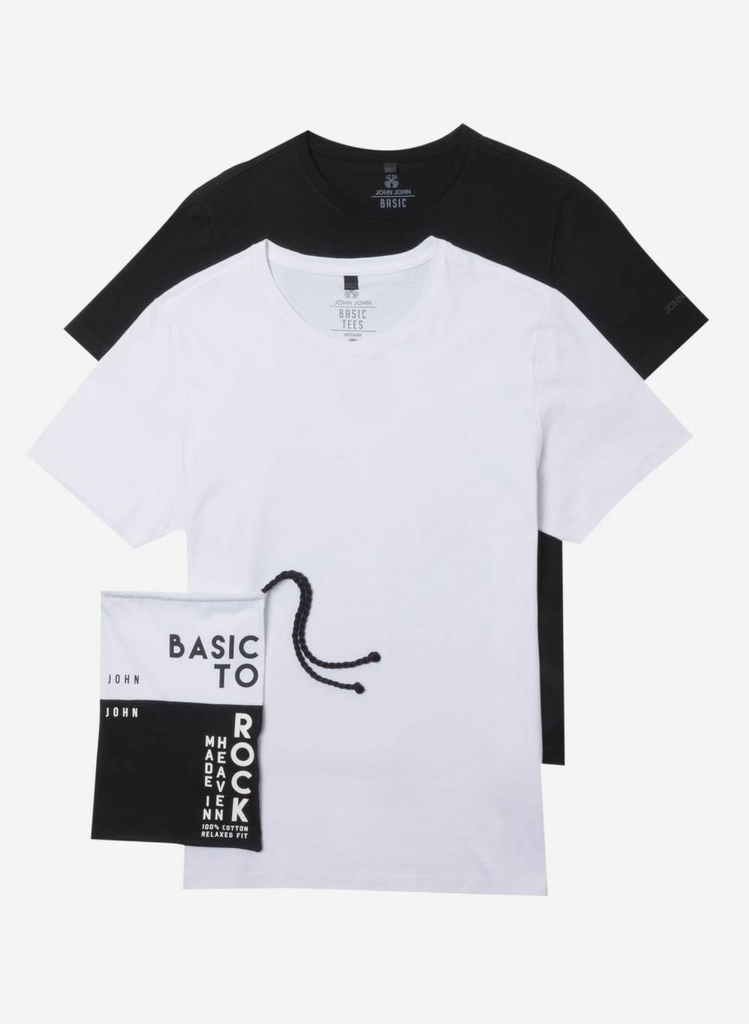 Kit Camiseta John John Basic Malha pb Masculino