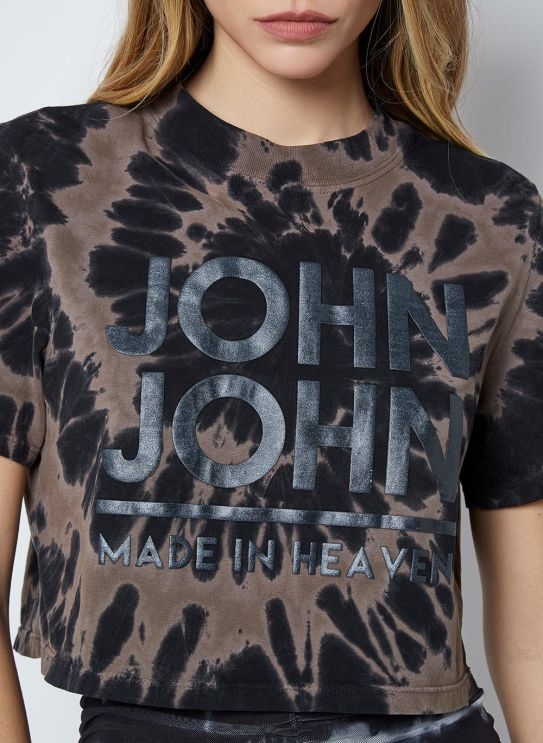 Camiseta John John Cropped Made In Heave Feminina