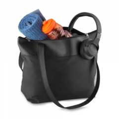 Bolsa com detalhes em couro sintético na internet