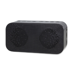 Caixa de Som Basspal Espelhado Bluetooth com FM Rádio LED Despertador - loja online