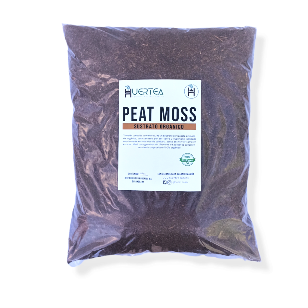 Peat Moss (Turba), 10 litros Comprar en Huertea