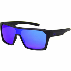 Óculos de Sol HB Carvin 2.0 Matte Black Blue Chrome