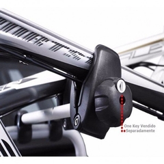Thule EuroRide Suporte de Plataforma Para 3 Bicicletas Para Engate 7 Pinos Preto/Alumínio