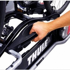 Thule EuroRide Suporte de Plataforma Para 3 Bicicletas Para Engate 7 Pinos Preto/Alumínio - loja online