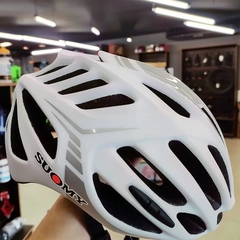 CAPACETE SUOMY TIMELESS BIKE BRANCO/PRATA TAM G - comprar online