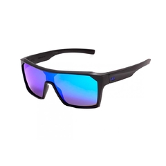 Imagem do Óculos de Sol HB Carvin 2.0 Matte Black Blue Chrome