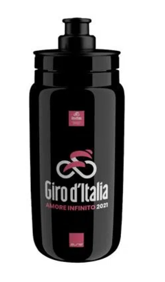 GARRAFA PLASTICO FLY 550ML GIRO D ITALIA BLACK MAP 2021 PTO