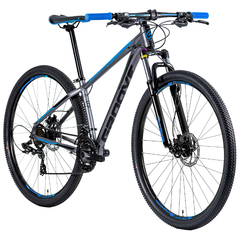 Bicicleta MTB Groove Hype 30 17 21V HD Grafite/Azul/Preto - comprar online