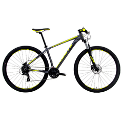 Bicicleta MTB Groove Hype 50 15 24v Hd Grafite/Amarelo/Preto