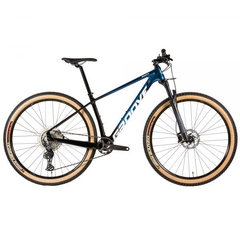 BICICLETA RHYTHM 7 CARBON TAM 17 AZUL/PRETA