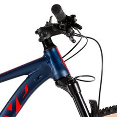 Bicicleta Groove Riff 70 15 12v Azul Fosco/Vermelho - Bikeweb