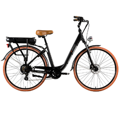 Bicicleta Elétrica Groove E-Urban 700 19 Preto Fosco