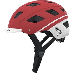 CAPACETE ABUS HYBAN LABEL VERMELHO TAM M