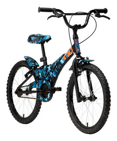 Bicicleta Infantil Groove Camuflada Aro 20 Azul - comprar online