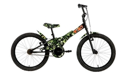 Bicicleta Infantil Groove Camuflada Aro 20 Verde - Bikeweb