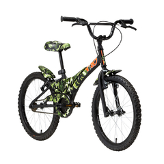 Bicicleta Infantil Groove Camuflada Aro 20 Verde - loja online