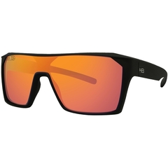 Óculos HB Carvin 2.0 Matte Preto Lente Vermelha - comprar online