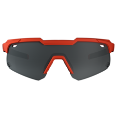 Óculos De Sol HB Shield Evo Mountain Matte Orange Silver - Bikeweb