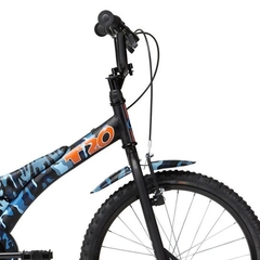 Bicicleta Infantil Groove Camuflada Aro 20 Azul na internet