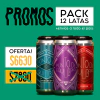 Pack x 12 latas surtidas - Marzo verde