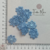 Guipir Flor azul bebe - Pct 100 un - comprar online