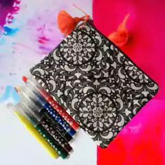 Lapicera para colorear estilo mandalas