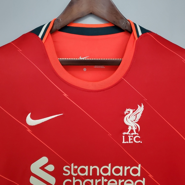 camisa manga longa liverpool 2021