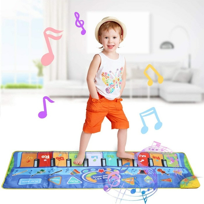 Esteira Musical do bebê do tamanho grande, Brinquedo do piano, Tocar música,  Educação Infantil, Aprender Crianças