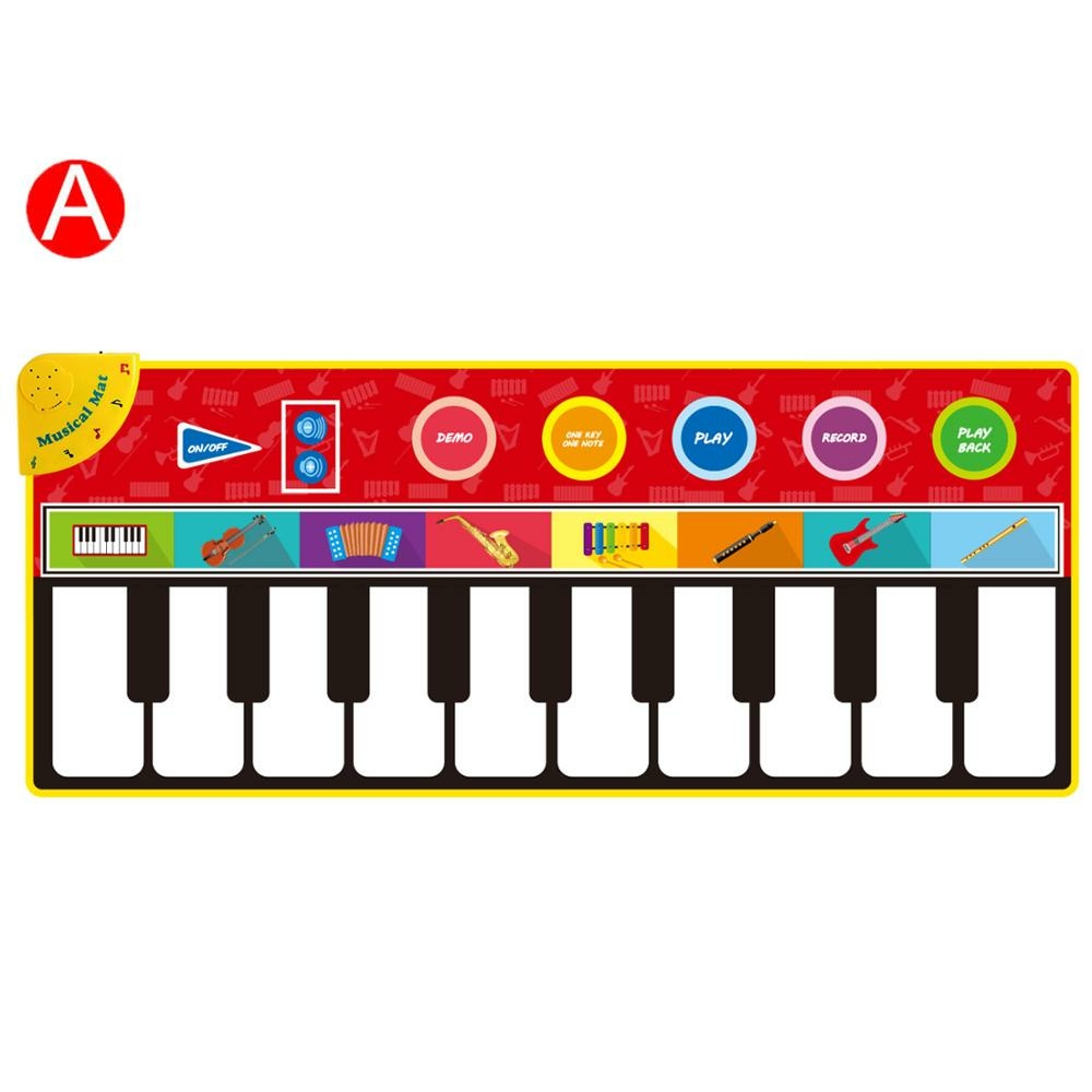 Tapete Musical  jogo musical macio,teclado piano musical para