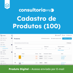 Cadastro de Produtos ERP