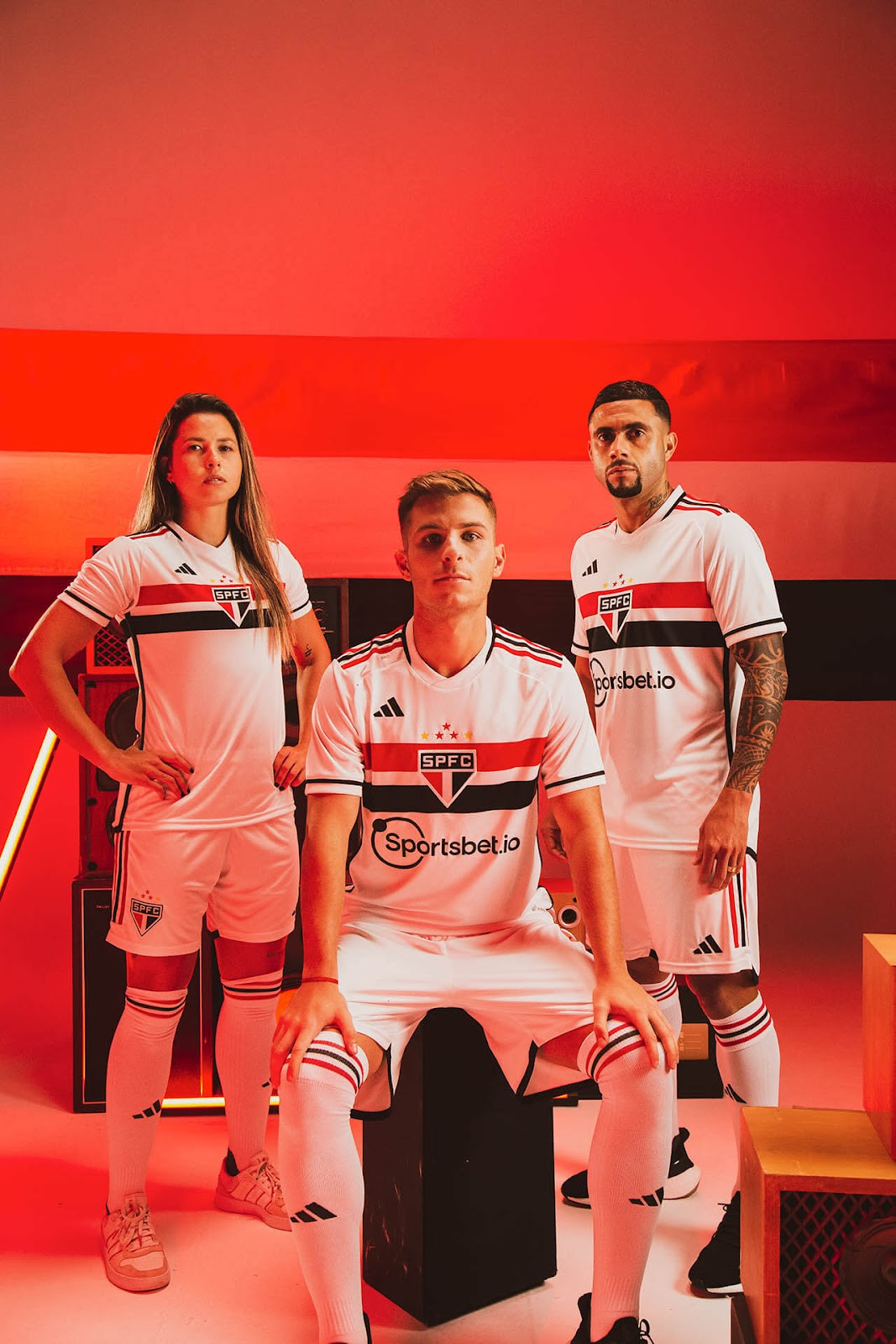 Camisa titular do São Paulo FC 2023 Adidas