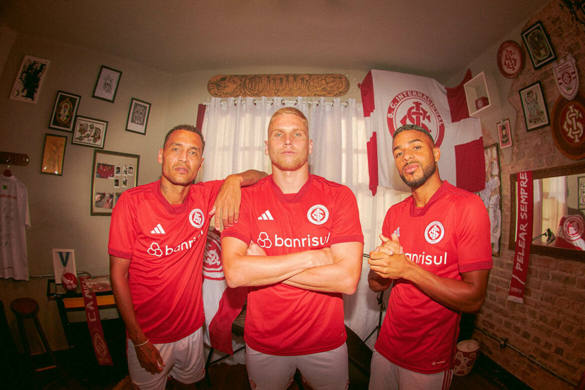 Camisa titular do Internacional 2023 Adidas