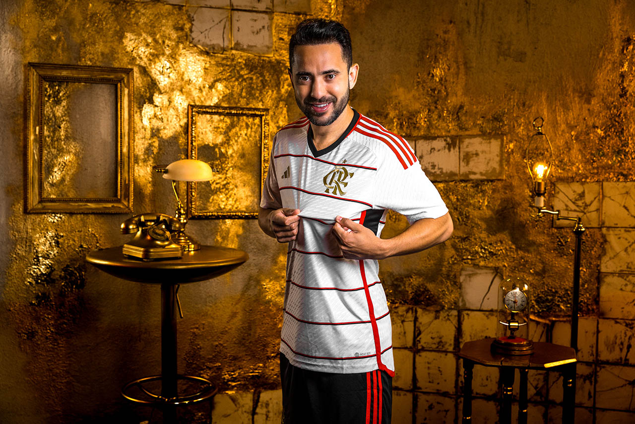 Camisa reserva do Flamengo 2023-2024 Adidas