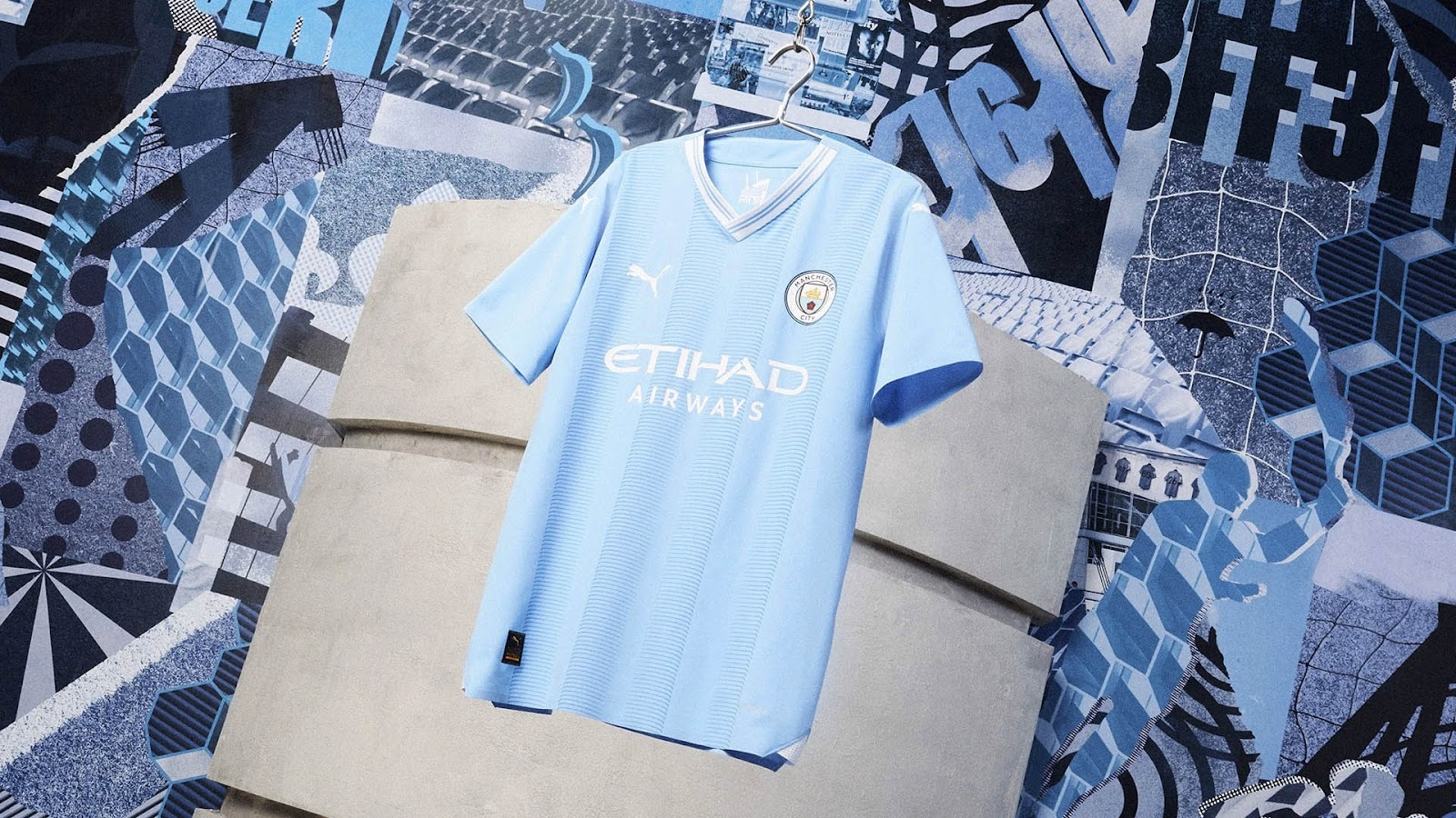 Camisa titular do Manchester City 2023-2024 PUMA