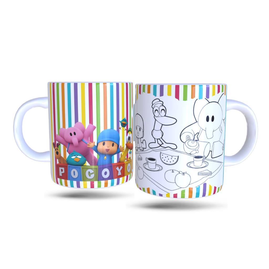 Caneca Desenho Pocoyo Mod 04 Dia das Crianças - TackoSC - Canecas -  Magazine Luiza