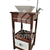 VANITORY DE 44 CM CON CANASTO + BACHA + BARRAL - comprar online