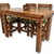 MESA 1,20 MTS EN MADERA NOBLE. MADERA MACIZA %100, ARAUCARIA. AMPLIA GARANTÍA ESTRUCTURAL. ENTREGA INMEDIATA !! - comprar online