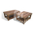 MESA RATONA RÚSTICA, REVISTERO, MADERA. 80×60. ÚNICA !! - comprar online