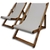 JUEGO DE REPOSERAS PLEGABLES MADERA ARAUCARIA JARDÍN-PILETA. - comprar online