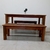 JUEGO DE JARDÍN MESA FIJA DE 180 + 2 BANCOS 150 - comprar online