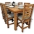 MESA EXTENSIBLE 1,30-1,80 MTS EN MADERA NOBLE!! - comprar online
