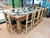 Juego De Comedor-quincho. Mesa De Madera Nativa + 10 Sillas!