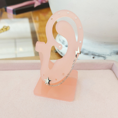 Arete doble estrella rayo - comprar en línea