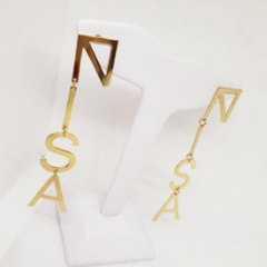 Aretes largos nombre