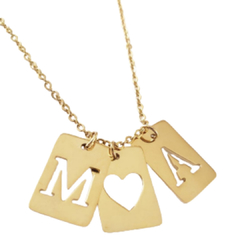 Collar con placa